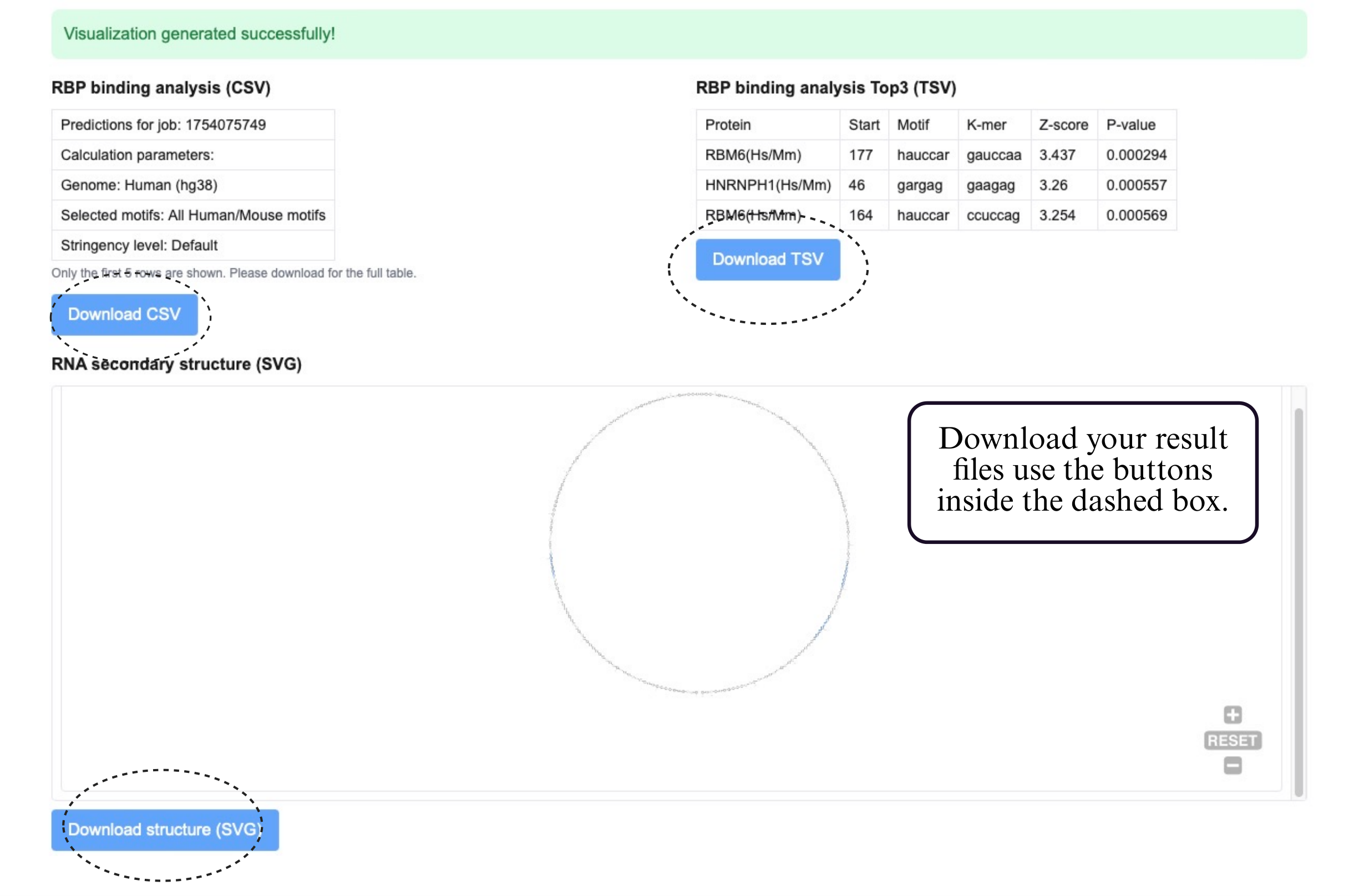Help page section 2